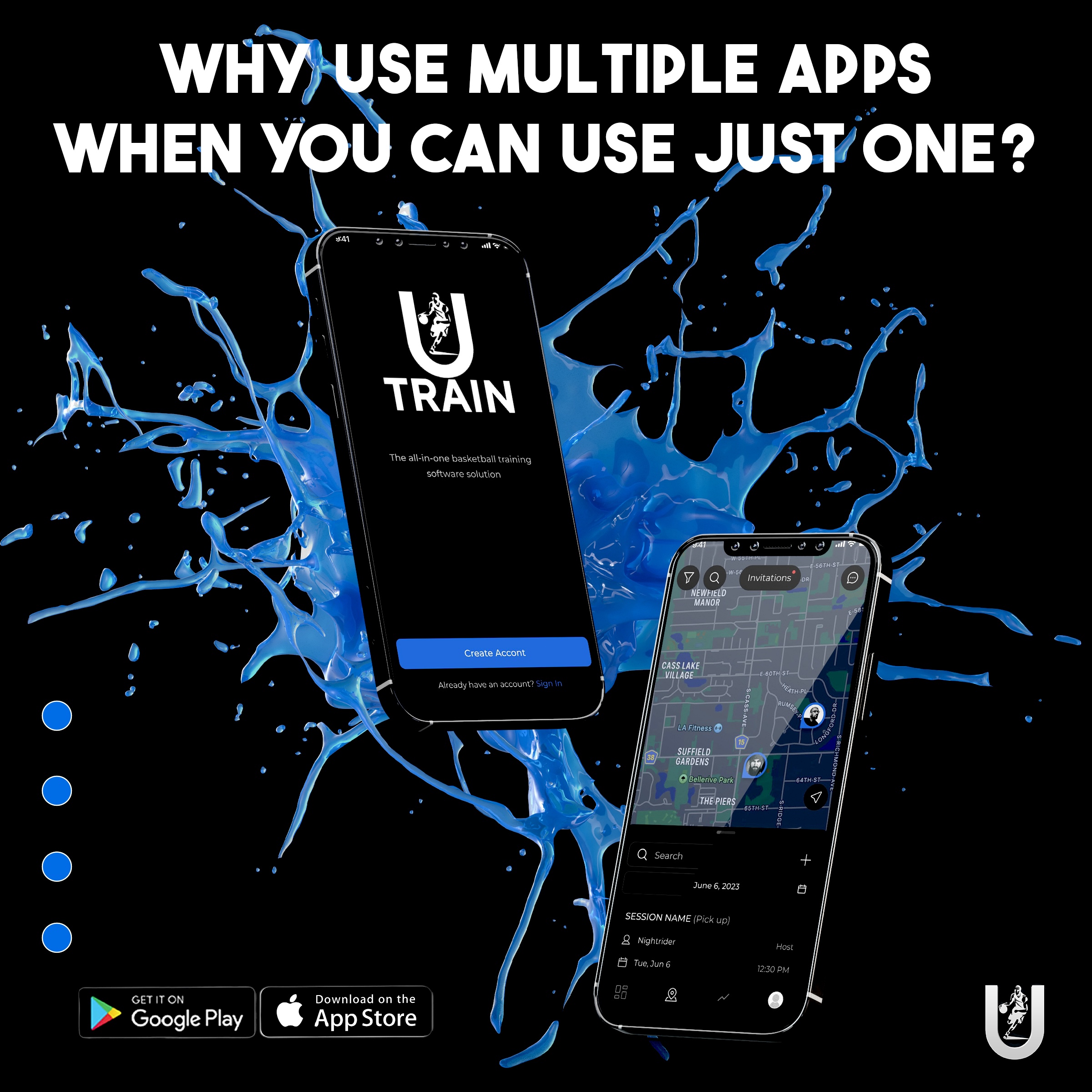 Utrain the #1 Booking App for Basketball Trainers