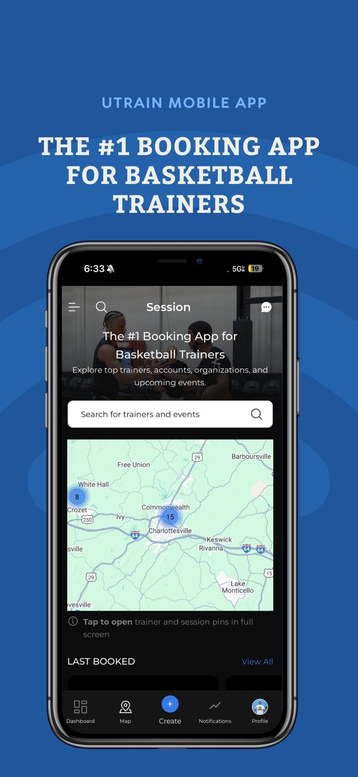 Book verified basketball trainers instantly using AI. Utrain’s ChatGPT-powered assistant makes it easy to find and schedule private training near you.