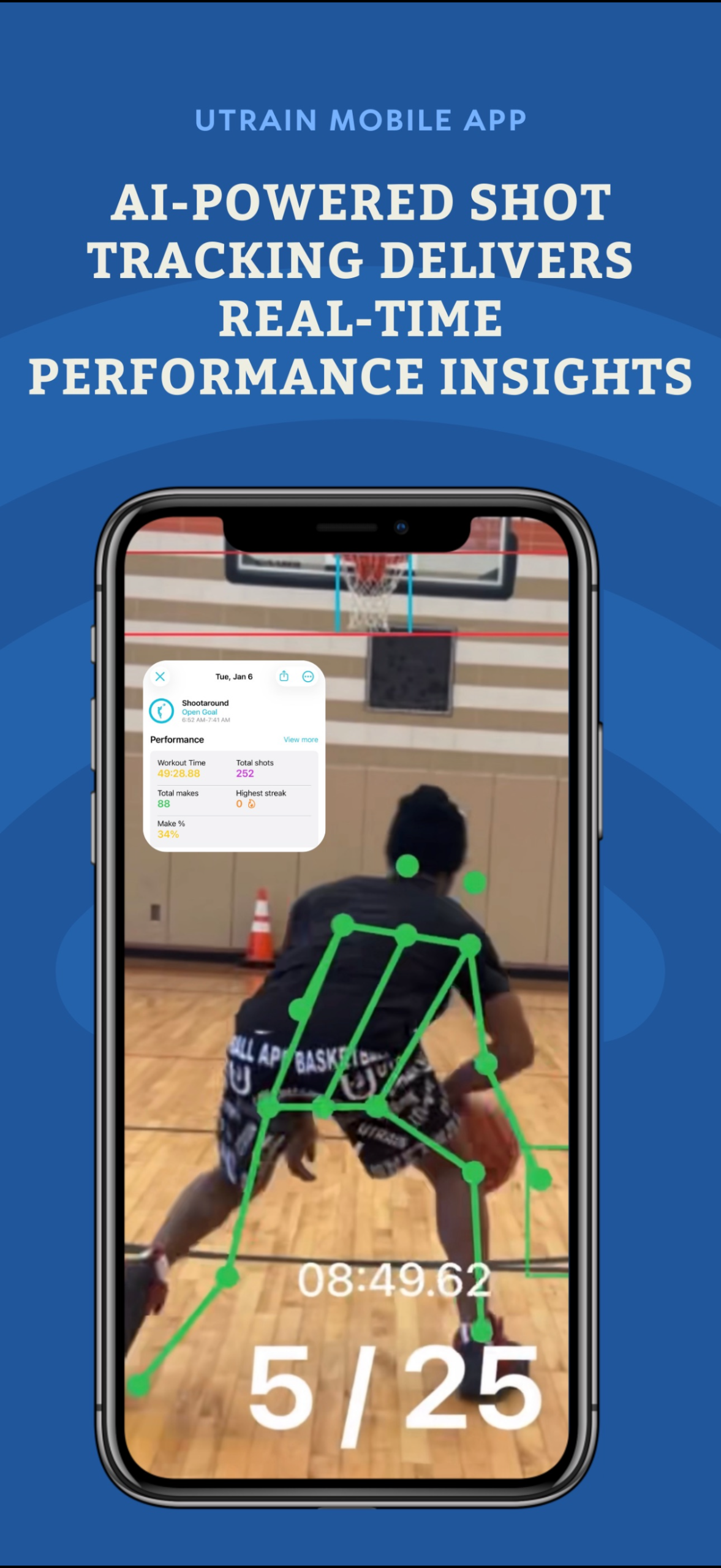Book verified basketball trainers instantly using AI. Utrain’s ChatGPT-powered assistant makes it easy to find and schedule private training near you.